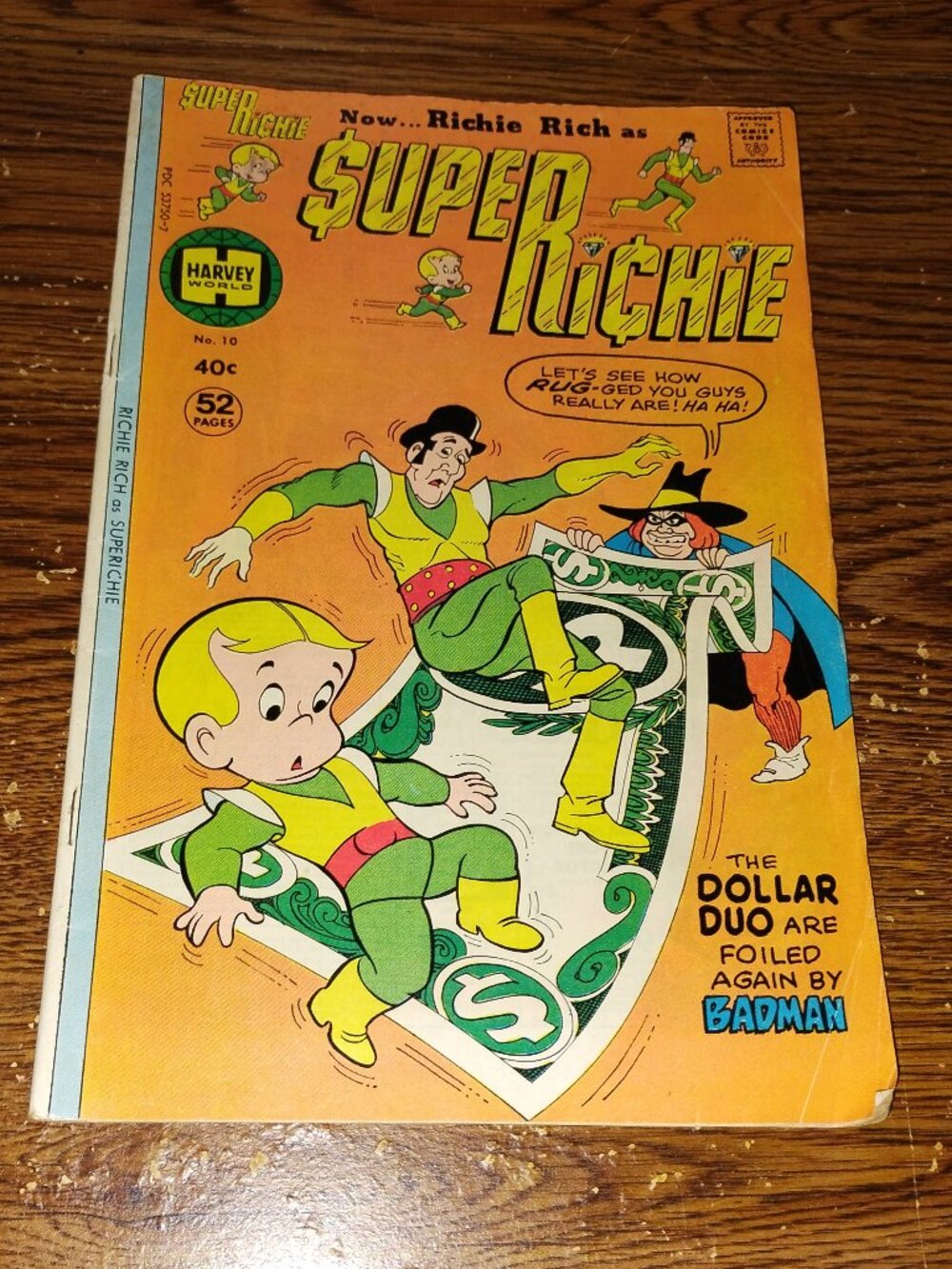 Super Richie (Richie Rich) #10 (Harvey Comics, 1977)